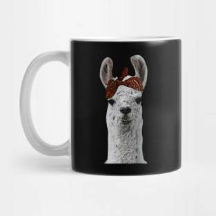 Cute & Adorable Gangster Bandana Llama Thug Lama Mug